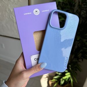 Casely Iphone 14 pro max sparkle case